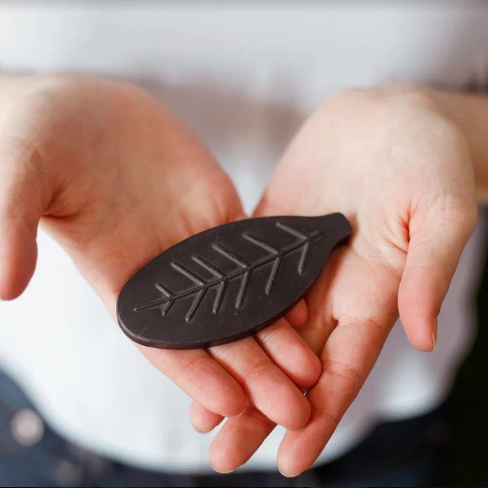 Lucky Iron Fish and Leaf